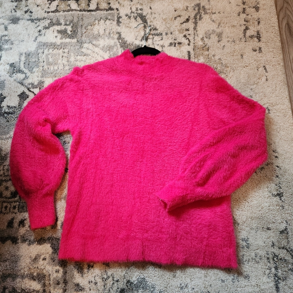 Chicos eyelash sweater, med